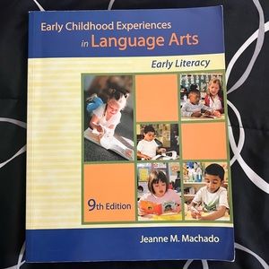Used Early Childhood Experiences in Language Arts Textbook